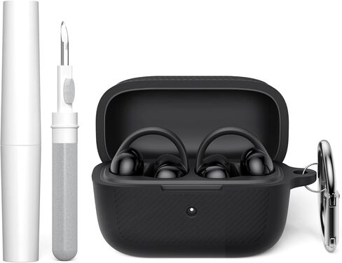 غطاء حافظة سماعات أذن Anker Soundcore C50i، حافظة من السيليكون الناعم مصممة لسماعات Anker Soundcore C50i، مضادة للسقوط/الخدش/الرذاذ، غطاء متكامل خفيف الوزن مع حلقة تسلق ومجموعة تنظيف in Kuwait