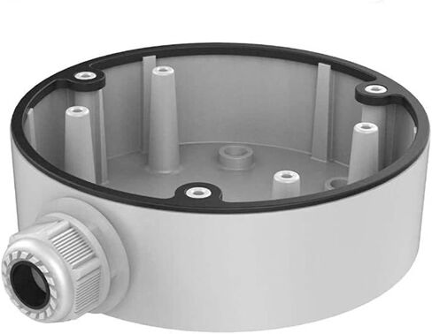 كاميرا Real HD DS-2CD2523G0-IS، عدسة 1080P 2MP 4MM MINI POE IP مدمجة، H.265+، WDR، دعم الصوت والإنذار، معيار IP66، IK08، مسافة IR 10M، حزمة مع قاعدة قناة CB120 DS-1280ZJ-DM46 in Kuwait
