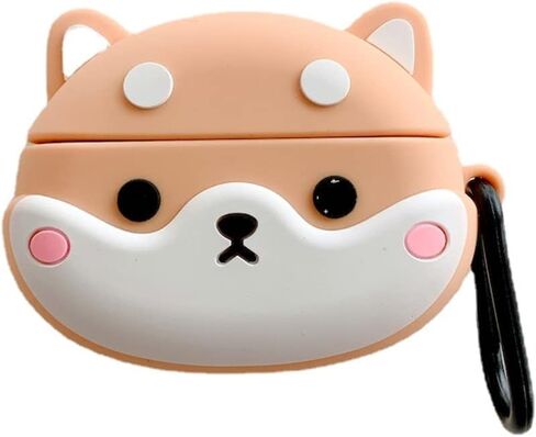 Case for Sony WF-1000XM5, Creative Silicone Cute Dog Pattern Cover Accessories Case for Sony WF-1000XM5 ​with Keychain for Women Girls in Kuwait