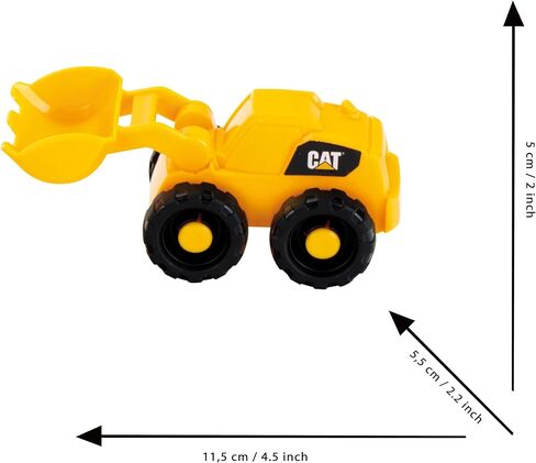 Klein Theo Caterpillar Mega Set Premium Toys for Kids Ages 3 Years & Up in Saudi Arabia