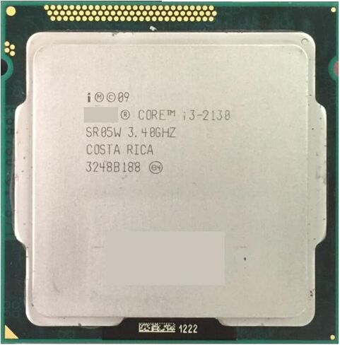 معالج c I3-2130 I3 2130 (ذاكرة تخزين مؤقت 3M، 3.40 جيجاهرتز) LGA1155 وحدة معالجة مركزية للكمبيوتر المكتبي ثنائي النواة in Kuwait
