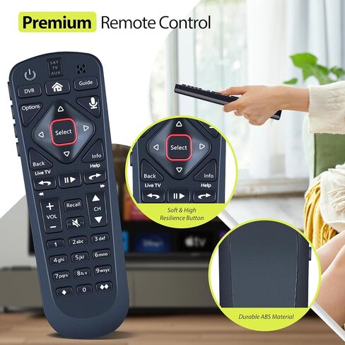 Replacement Voice Remote Control for Dish 54.0 UHF for The Hopper in Kuwait