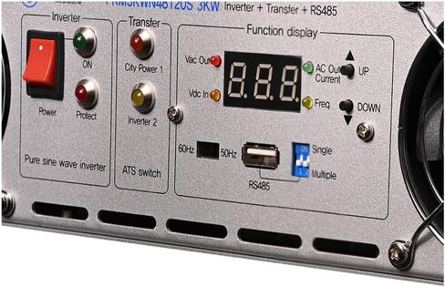 3000 Watt Negative 48 Volt Rack Mount Inverter to 120 Volt AC – 2U (-48V) in Kuwait