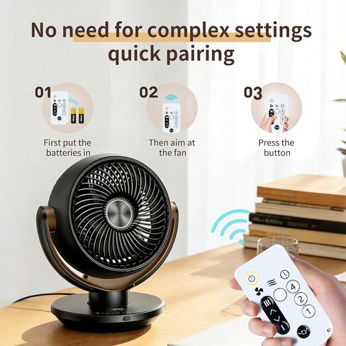 جهاز تحكم عن بعد بديل لموديلات مروحة توزيع الهواء IRIS USA وWoozoo PCF-SC15 وPCF-SC12 in Kuwait