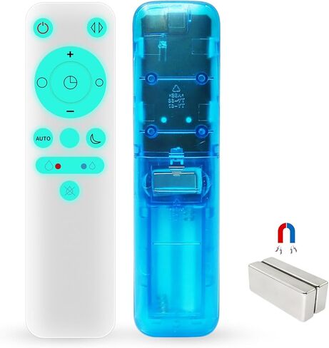 Upgrade Glowing Fan Remote Control Replacement No Setup for Dyson AM09 Hot+ Cool Heater Tower Fan with Magnet in Kuwait