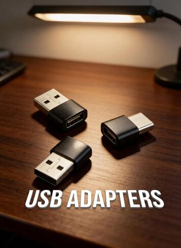 3 𝐏𝐚𝐜𝐤 محول USB C، محول شاحن من النوع C أنثى إلى ذكر لشاحن iPhone 17، وiWatch Ultra SE 9 10، وiPhone 17 Pro Max 16 15 14، وSamsung S25، وAirPods، وiPad. in Kuwait