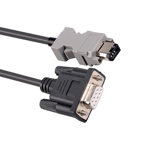 محرك سيرفو محرك DB9 إلى SM-6P محول CN3 1394 كابل برجمة لدلتا ASDA-B2/A2/AB ASD-CNUS0A08 in Kuwait