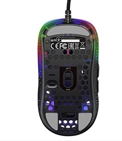 Xtrfy MZ1, Ultra-Light Wired Gaming Mouse, Cutting-Edge Pixart 3389 Sensor, Unique Shape for Optimum Aim, Adjustable RGB Lighting, Zy’s Rail Edition (Renewed) in Kuwait