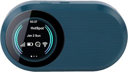 جهاز نقطة اتصال متنقل 4G من فاباتر، جهاز توجيه محمول WIFI6 بسرعة 300 ميجا بت في الثانية مع فتحة لبطاقة SIM، نقطة اتصال واي فاي محمولة تدعم 10 أجهزة للسفر ورحلة العمل والعمل (معيار الولايات المتحدة) in Kuwait