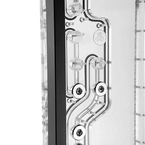 DIS-PRO D-RGB Distroplate for Corsair 7000D (SW10163) - خزان تبريد مياه مخصص مع محول مضخة متكامل، 463 × 135 × 33 مم، متوافق مع مضخات D5 وDDC in Kuwait