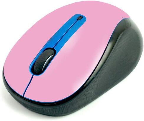 MightySkins Skin for Logitech M325 Wireless Mouse - Solid Pink | Protective, Durable, and Unique Vinyl Decal wrap Cover | Easy to Apply, Remove, and Change Styles | Made in The USA in Kuwait