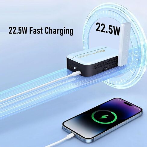 Aramox Portable Router,300Mbps Speed,10000mAh Battery,4G Travel Hotspot for Business and Leisure in Kuwait