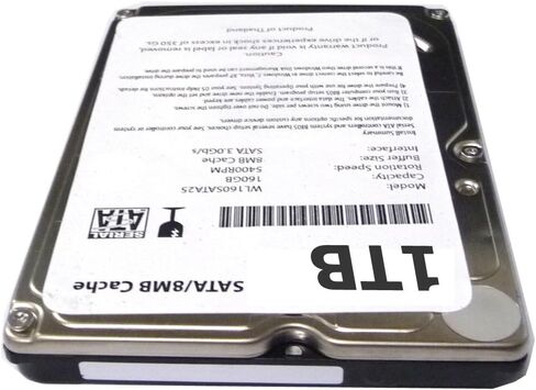 Generic 1TB 1000GB 2.5 Inch (9.5mm)Sata Laptop Internal Hard drive 5400 RPM For Laptop/Mac/PS3 (1TB) in Kuwait