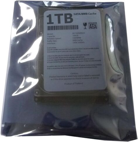 Generic 1TB 1000GB 2.5 Inch (9.5mm)Sata Laptop Internal Hard drive 5400 RPM For Laptop/Mac/PS3 (1TB) in Kuwait