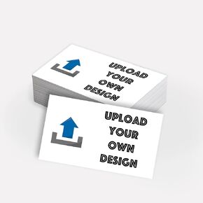 Custom Printed Business Cards - Thick Sturdy Stock - 3.5" x 2" - 100% Made in the U.S.A. (Abstract, 100) in Kuwait