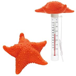XY-WQ Floating Pool Thermometer, Large Size Easy Read for Water Temperature with String for Outdoor and Indoor Swimming Pools and Spas (Starfish) in Saudi Arabia