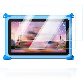 واقي شاشة لجهاز zcobro Kids Tablet Android 7 بوصة، مضاد للخدش 9H صلابة اللمس الحساسة 2.5D حواف مستديرة خالية من الفقاعات سهلة التركيب، عبوتان. in Kuwait