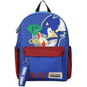 Bioworld Sonic The Hedgehog Sonic Character Art 16.5" Adult Blue Backpack in Kuwait