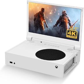 G-STORY 12.5" Portable Monitor for Xbox Series S 4K Portable Gaming Monitor IPS Screen for Xbox Series S（not Included） with Two HDMI, HDR, Freesync Game Mode Travel Monitor (4K for Xbox Series S) in Saudi Arabia