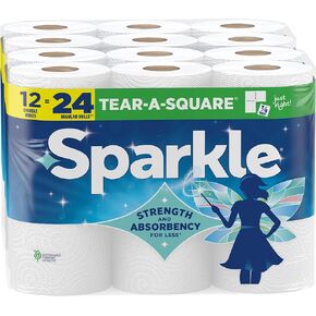 Sparkle® Pick-A-Size® Paper Towels, 6 Double Rolls = 12 Regular Rolls in Saudi Arabia