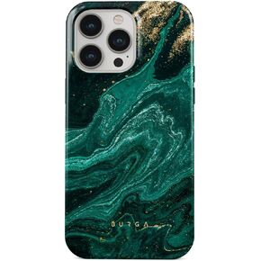 BURGA Unisex Phone Case for iPhone 15 ProMax – Dual-Layer Hybrid Design with Shock-Absorbing TPU & Durable Exterior, Scratch-Resistant Finish and Raised Bezel Edge for Screen Protection & Daily Use in Saudi Arabia