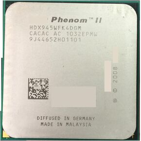 ph II X4 945 - HDX945WFK4DGM C3 X4-945 95W Quad-Core AM3 938 CPU 2 Working Properly Desktop Processor in Kuwait