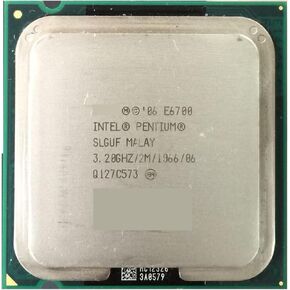 CPU P E6700 CPU/ 3.2GHz/ LGA775 /775pin/2MB L2 Cache/Dual-CORE/65W Processor Scrattered Piece in Kuwait