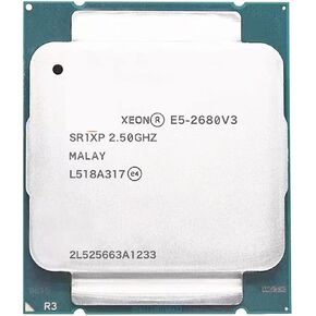 Xeon E5 2680 V3 Processor SR1XP 2.5Ghz 12 c 30MB Socket LGA 2011-3 CPU 2680V3 E5-2680V3 in Kuwait