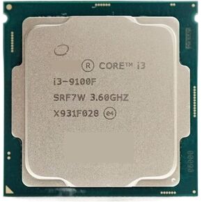 c I3-9100F SRF7W BO PC Computer Desktop Processor LGA1151 I3 9100F CPU in Kuwait