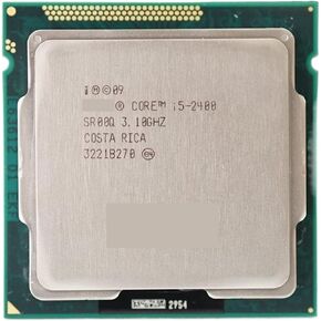 معالج c I5-2400 I5 2400 (ذاكرة تخزين مؤقت 6 ميجابايت، 3.1 جيجاهرتز) LGA1155 كمبيوتر شخصي مكتبي وحدة معالجة مركزية رباعية النواة 2 عمل in Kuwait