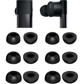 Foam Eartips Compatible with Status Audio Between Pro/Between 3ANC, 6 Pairs S/M/L Sizes Soft Memory Foam Ear Tips Replacement Tips, Compatible with Status Between Pro Between 3ANC 6 Pairs Black in Saudi Arabia