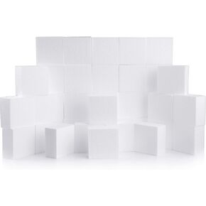 Silverlake Craft Foam Block - 4 Pack of 10x10x1 EPS Polystyrene Sheet for Crafting, Modeling, Art Projects and Floral Arrangements - Sculpting Panels for DIY School & Home Art Projects in Kuwait
