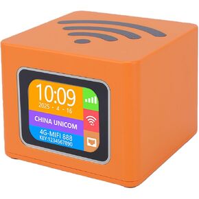 Generic 4G LTE WiFi6 Mobile Hotspot 300Mbps, Portable Travel Router with SIM Card Slot & LED Display, Supports 32 Devices for Business Camping in Kuwait