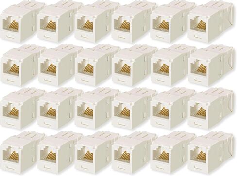 حزمة CJ688TGIW مكونة من 24 وحدة مقبس UTP من الفئة 6 TX6 Plus Mini-Com UTP، طراز TG، بدون أدوات، وحدة شبكة RJ45 Ethernet عالية الأداء، أسلاك T568A/T568B in Kuwait
