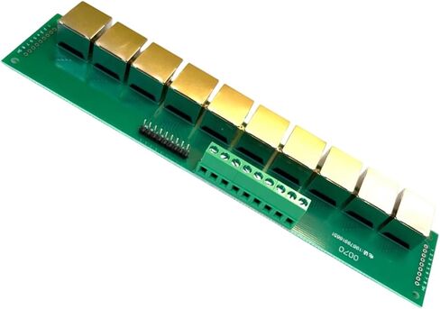 QINGFAN 10 Port RJ45 محطات كتلة لوحة اختبار الشبكات متعددة الوظائف لتوصيلات جهاز إيثرنت in Kuwait