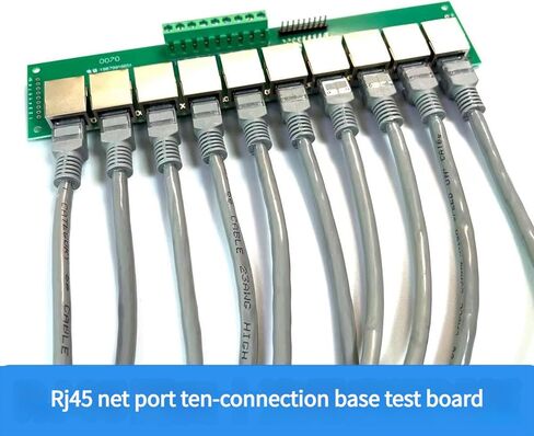 QINGFAN 10 Port RJ45 محطات كتلة لوحة اختبار الشبكات متعددة الوظائف لتوصيلات جهاز إيثرنت in Kuwait