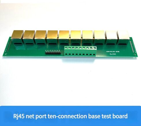 QINGFAN 10 Port RJ45 محطات كتلة لوحة اختبار الشبكات متعددة الوظائف لتوصيلات جهاز إيثرنت in Kuwait