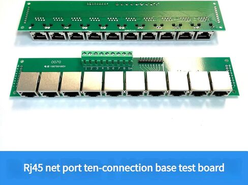 QINGFAN 10 Port RJ45 محطات كتلة لوحة اختبار الشبكات متعددة الوظائف لتوصيلات جهاز إيثرنت in Kuwait