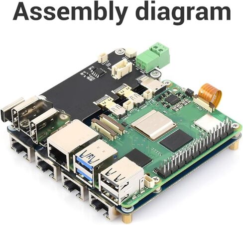EBTOOLS PCIe to 4 2.5G ETH Board, 2.5Gbps Ethernet Expansion Card with RTL8156 Chipset for 5, Plug and Play, No Driver Needed in Kuwait