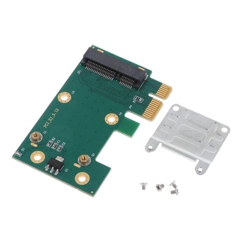 بطاقة PCIE صغيرة إلى PCI-E لاسلكية PCIFor VViFi محول الشبكة الإصدار الأخضر ورقة بطاقة الناهض المحمولة SQVVF جديد 2026 الإلكترونية والملحقات in Kuwait