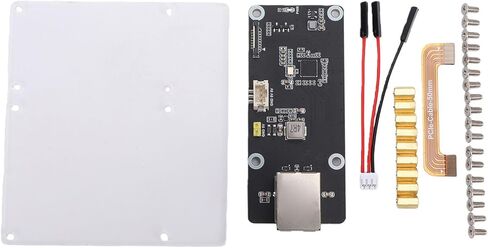 لوحة محول Yunseity PCIe إلى 2.5 جيجا إيثرنت، توصيل وتشغيل منفذ شبكة PCIe X1 Gen2 إلى 2.5 جيجا RJ45 مع وحدة تحكم RTL8125، لاستبدال أجهزة التوجيه RasPi 5 NAS in Kuwait