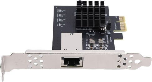 بطاقة شبكة إيثرنت 10 جيجا بايت من Zunate، محول PCIe X1 4.0 لوحدة التحكم RTL8127AT التي تدعم اتصال خادم 10 11 للكمبيوتر المكتبي NAS in Kuwait
