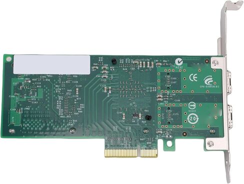 بطاقة شبكة ألياف بصرية مزدوجة SFP من Zunate بسرعة 10 جيجابت في الثانية، ومحول إيثرنت 82599ES Chip PCI-E X4 لأنظمة الخادم وCentos وVMware وESXi in Kuwait