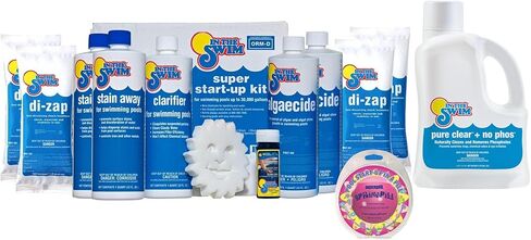 In The Swim Pool Super Opening Chemical Start Up Kit - Above Ground and In-Ground Swimming Pools - Up to 30,000 Gallons in Saudi Arabia