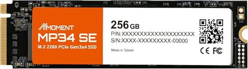 MMOMENT MP34 SE 256GB PCIe Gen3 NVMe M.2 2280 Internal Solid State Drive, Gen3.0X4 Read Speed Up to 2100MB/s for Latop and PC in Kuwait