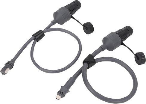 Ethernet Adapter, 24AWG 1200Mbps SPX to RJ45 Cable Coupler with Plug & Play IP68, Ideal for Enterprise to Router in Kuwait