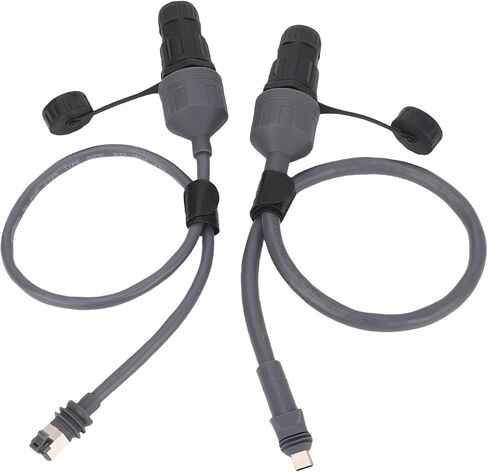 Ethernet Adapter, 24AWG 1200Mbps SPX to RJ45 Cable Coupler with Plug & Play IP68, Ideal for Enterprise to Router in Kuwait