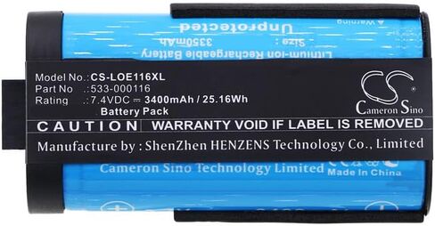 Cameron Sino Battery for Logitech S-00147, UE MegaBoom PN:Logitech 533-000116, 533-000138 3400mAh / 25.16Wh in Kuwait
