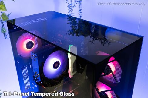 iBUYPOWER Element SE Gaming PC Desktop Computer AMD Ryzen 7 8700F CPU, NVIDIA RTX 5060Ti 8GB GPU, 32GB DDR5 RGB 5200MHz RAM, 1TB NVMe SSD, Windows 11 Home, Gamer Keyboard and Mouse - ESA7N56T01 in Kuwait