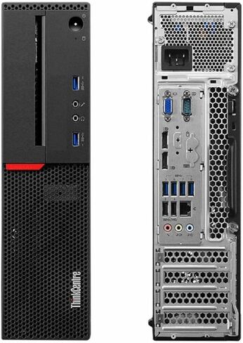 كمبيوتر مكتبي Lenovo ThinkCentre M800 SFF، رباعي النواة i5-6400، ذاكرة وصول عشوائي 16 جيجابايت، 1 تيرابايت SSD، لوحة مفاتيح وماوس، واي فاي، BT، Windows 11 Pro (متجدد) in Kuwait